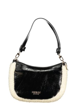 Guess Jeans Black Polyethylene Handbag