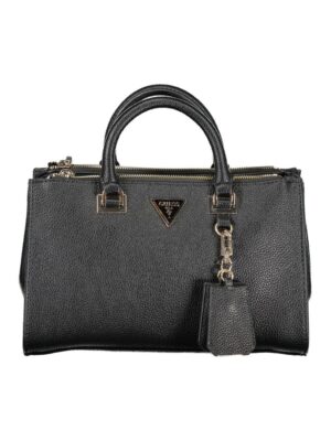 Guess Jeans Black Polyethylene Handbag