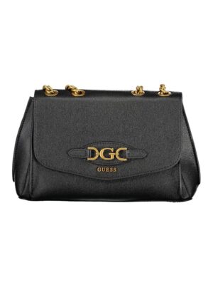 Guess Jeans Black Polyethylene Handbag