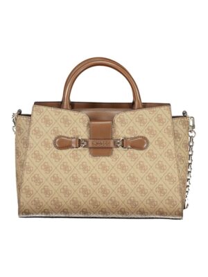 Guess Jeans Beige Polyethylene Handbag