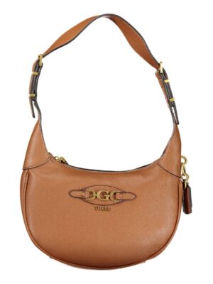 Guess Jeans Brown Polyethylene Handbag