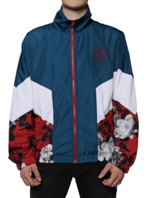 Dolce & Gabbana Multicolor Polyester Full Zip Jacket