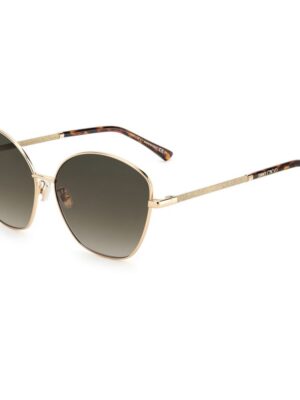 Jimmy Choo Gold Metal Sunglasses
