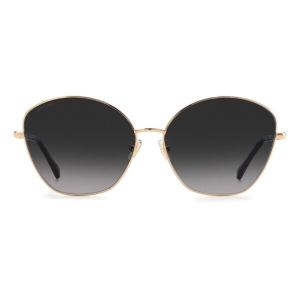 Jimmy Choo Gold Metal Sunglasses - Image 2