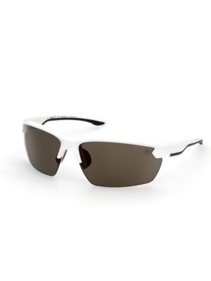 Timberland White Plastic Sunglasses