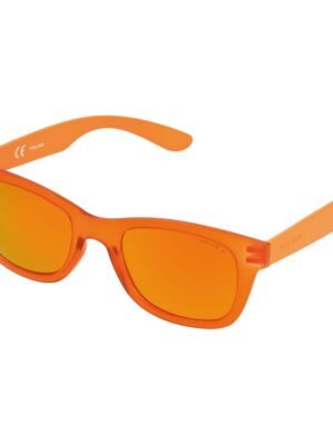 Police Orange Injected Sunglasses