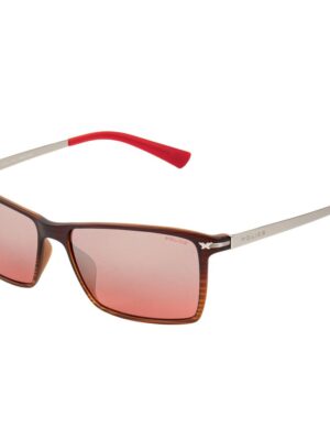 Police Red Injected Sunglasses