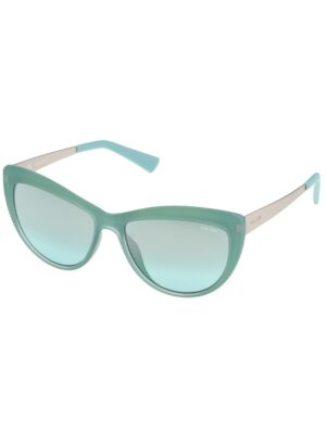 Police Green Metal Sunglasses