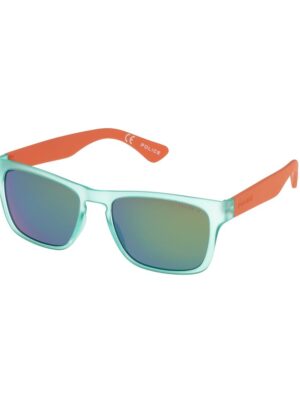 Police Green Injected Sunglasses