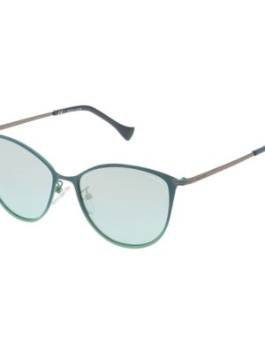 Police Green Metal Sunglasses