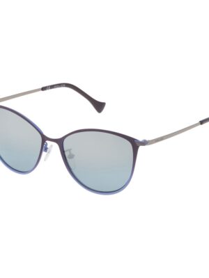 Police Blue Metal Sunglasses