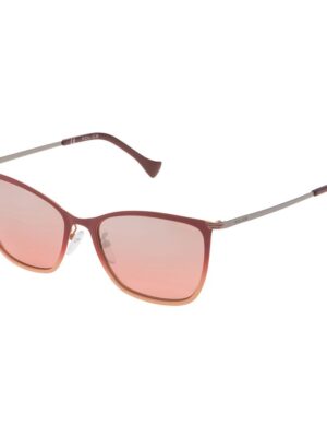 Police Orange Metal Sunglasses