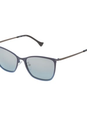 Police Blue Metal Sunglasses