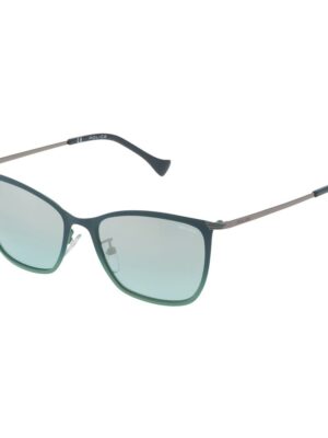 Police Green Metal Sunglasses