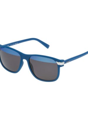 Police Blue Metal Sunglasses