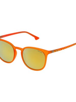 Police Orange Injected Sunglasses
