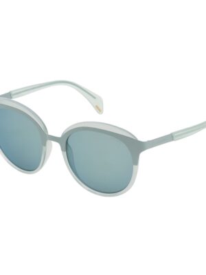 Police Green Metal Sunglasses