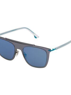 Police Blue Plastic Sunglasses