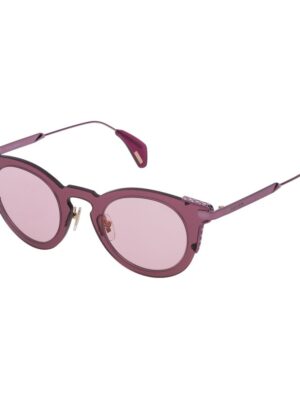 Police Red Metal Sunglasses
