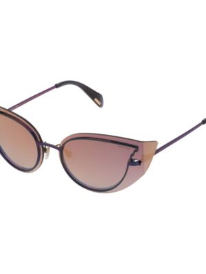 Police Blue Metal Sunglasses