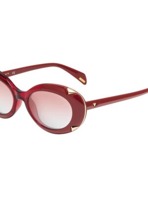 Police Red Injected Sunglasses