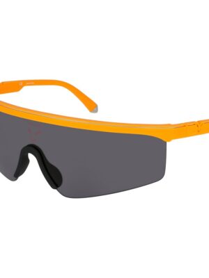 Police Orange Injected Sunglasses