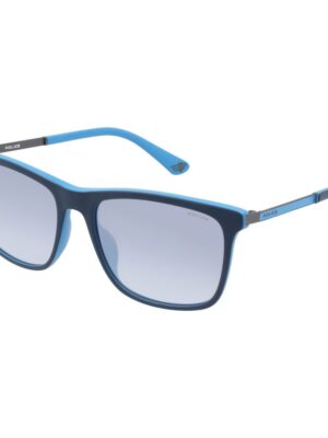 Police Blue Acetate Sunglasses