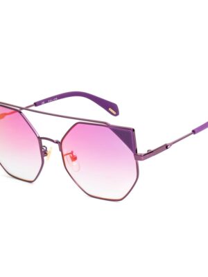 Police Purple Metal Sunglasses