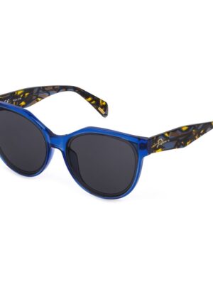 Police Blue Injected Sunglasses