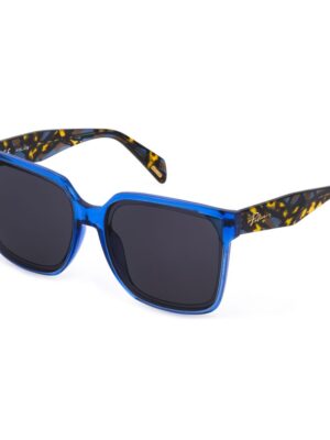 Police Blue Injected Sunglasses