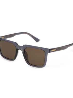 Police Gray Injected Sunglasses