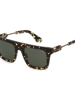 Police Brown Plastic Sunglasses