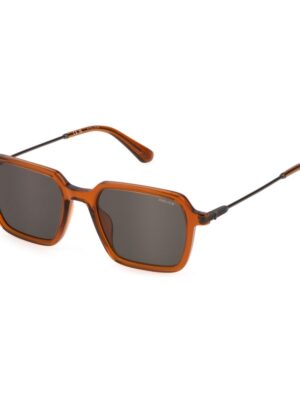 Police Brown Plastic Sunglasses