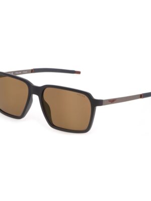 Police Gray Plastic Sunglasses