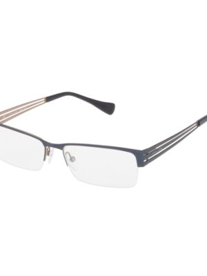 Police Blue Metal Frames