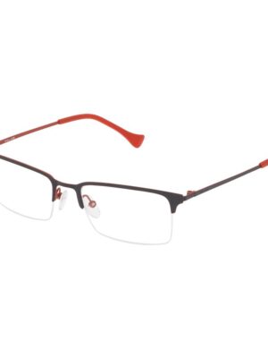 Police Gray Metal Frames