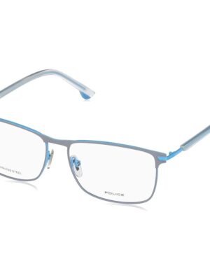 Police Blue Metal Frames