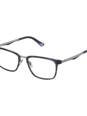 Police Blue Plastic Frames