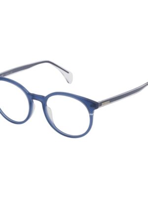Police Blue Plastic Frames