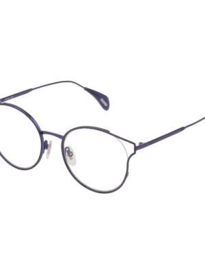 Police Blue Metal Frames