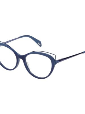 Police Blue Plastic Frames