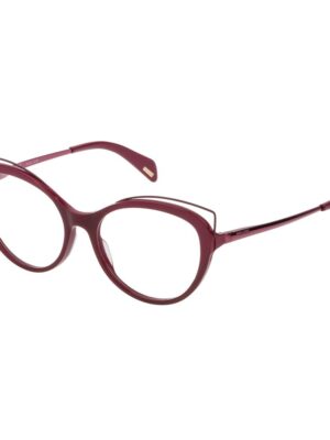 Police Red Plastic Frames