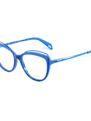 Police Blue Plastic Frames