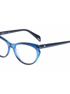 Police Blue Plastic Frames