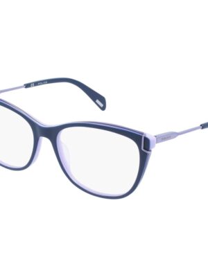 Police Blue Plastic Frames