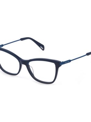 Police Blue Plastic Frames