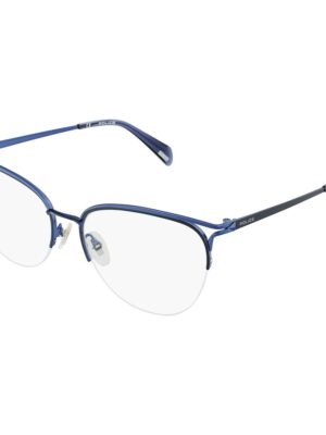 Police Blue Metal Frames