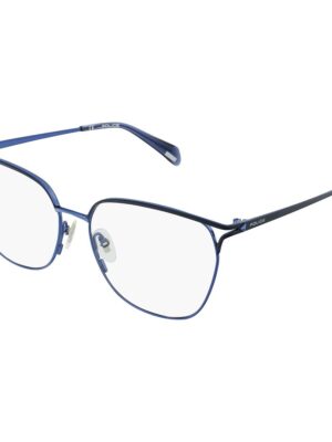 Police Blue Metal Frames
