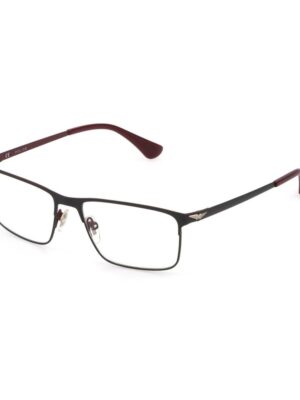 Police Red Metal Frames