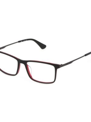 Police Red Plastic Frames